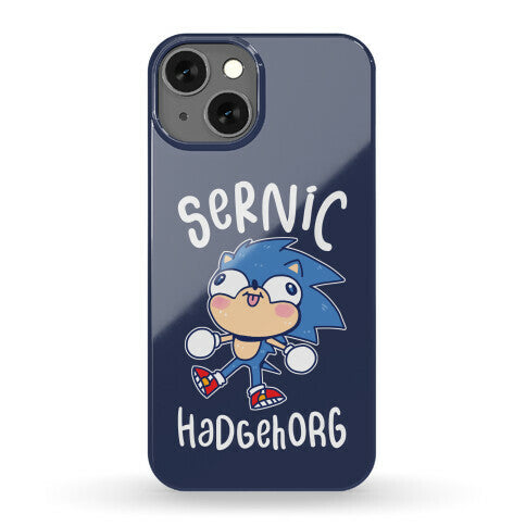 Derpy Sonic Sernic Hadgehorg Phone Case